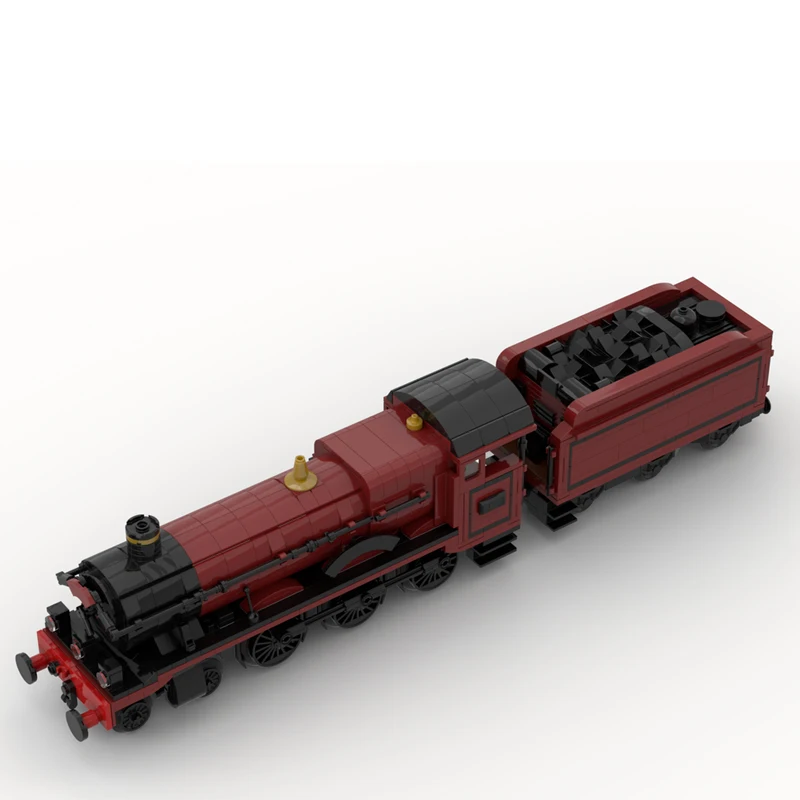 1003 pçs moc cidade industrial gwr hall classe locomotiva a vapor carro vagão trens modelo idéias criativas childtoy presente tecnologiablocks