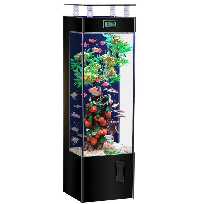 

Intelligent fish tank ecological lazy people do not need to change water. Small and medium-sized living room household goldfish