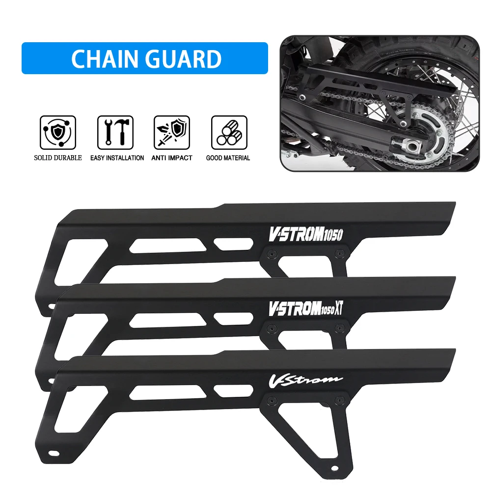 

For Suzuki V-STROM 1050 XT 1050XT V-STROM1050XT 2019-2021 Chain Guard Protection Cover Motorcycle Aluminum V-STROM1050 VSTROM