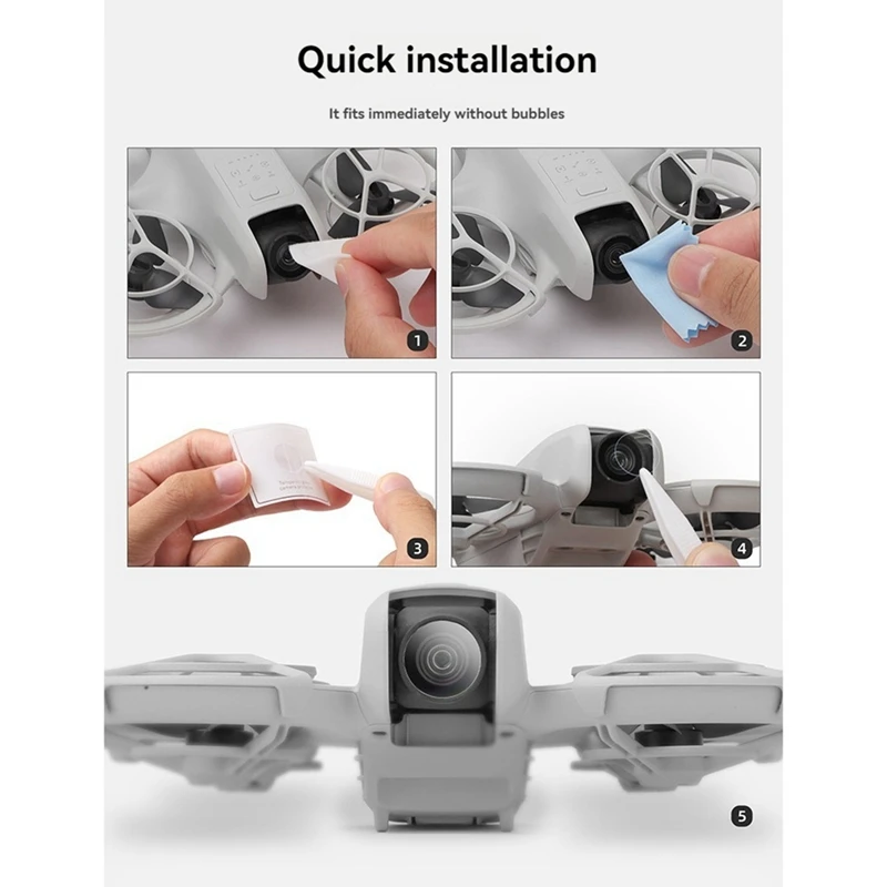 Защитная пленка для объектива SUNNYLIFE для камеры дрона DJI NEO, пленка из закаленного стекла, защита от взрыва и царапин для аксессуаров DJI NEO