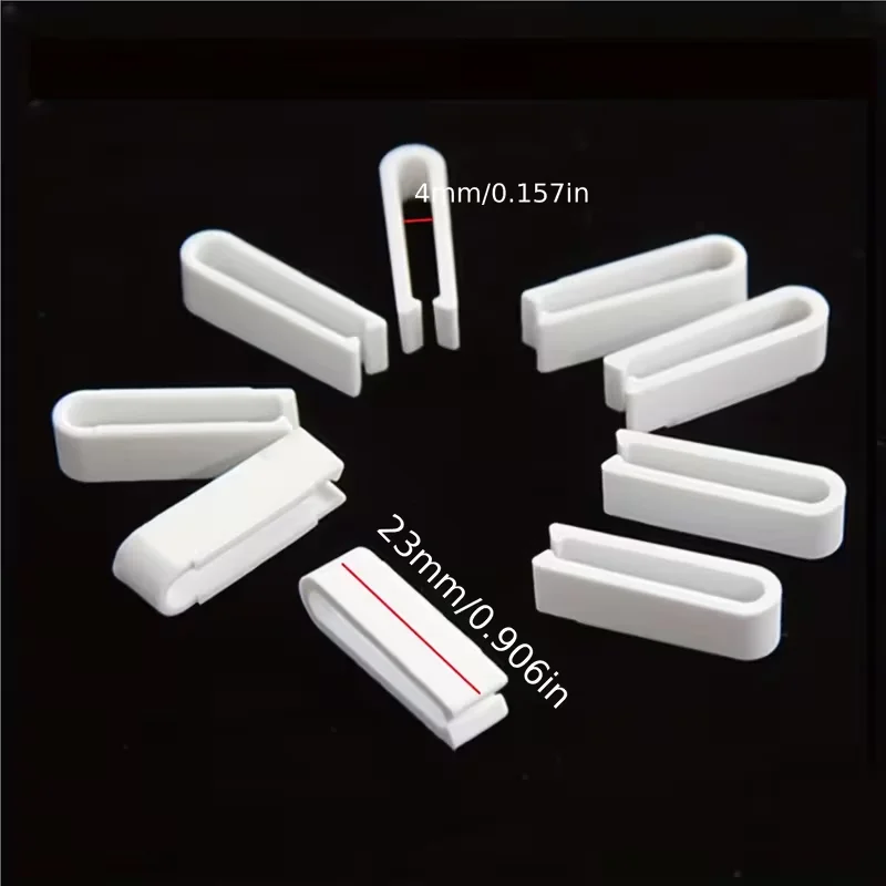 100pcs Cable Clips Organizer Drop Wire Holder Wall Cord Management Charging Data Line Manager Fixed Clamp For Home Office  ﻿