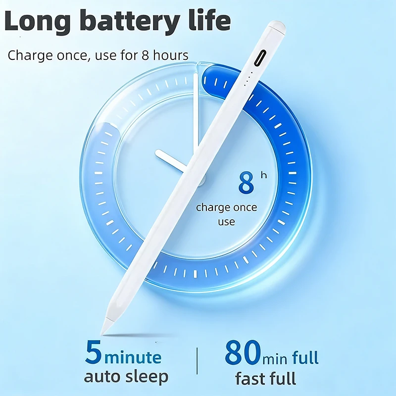 

Сенсорная ручка с магнитным креплением для Android, iOS, Windows, iPad, Apple Pencil, Samsung, Xiaomi, телефонов и планшетов, универсальный стилус.