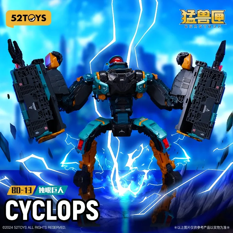 52TOYS BEASTDRIVE BD-13 CYCLOPS Assemble Robot Converting in Giants and Trucks Gifts  Toys  Action Figure Collectible