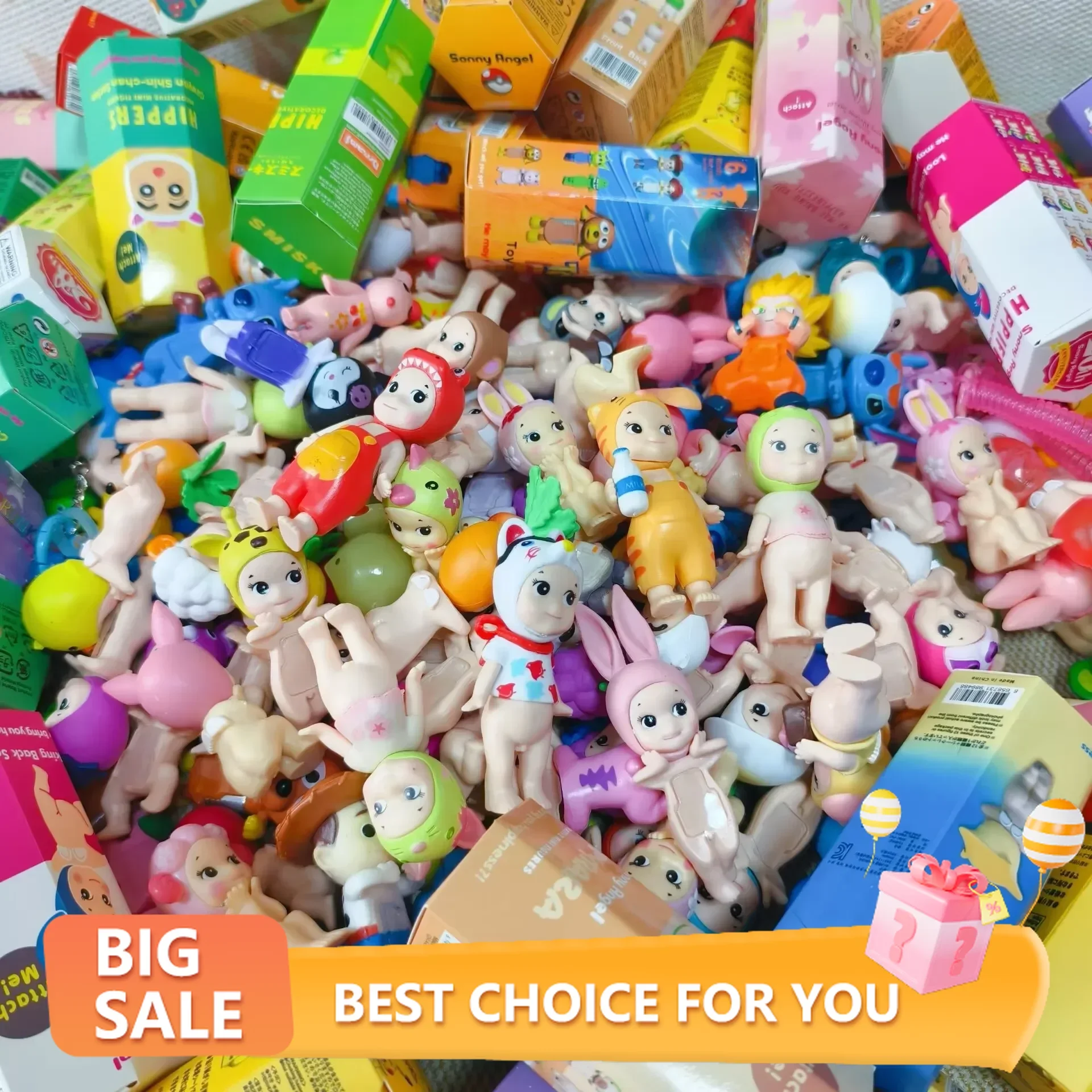 

2025 Hot Sale Sonny Angel Blind Box Original Fashionable Doll Statuette Toy 1 10PCS Table Ornaments Birthday Gift for Kids Fans