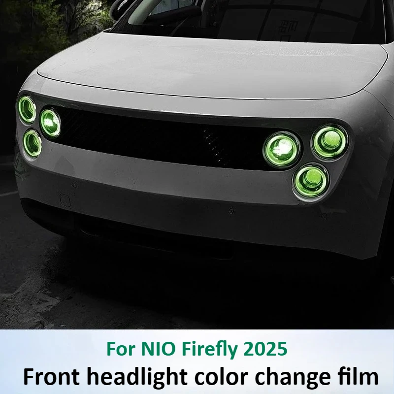 

Для автомобиля NIO Firefly 2025, меняющая цвет пленка, наклейка на переднюю панель, персонализированная световая пленка, аксессуары для модификации