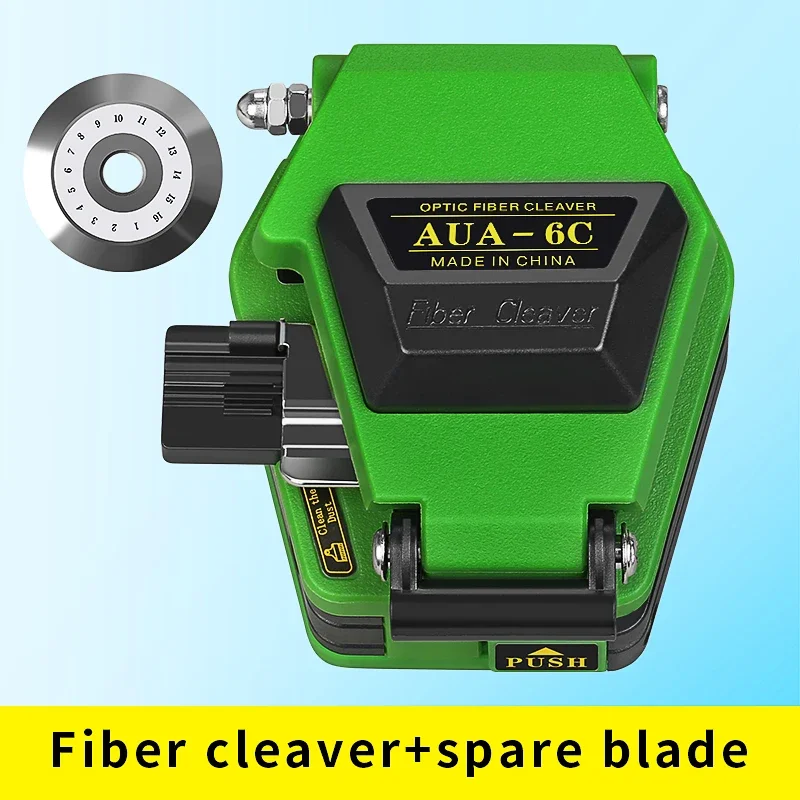 AUA-6C Vezelmes FTTH Kabel Glasvezel Snijmes Gereedschap Cutter Drie-in-een Klem Slot 16 Oppervlakte Blade