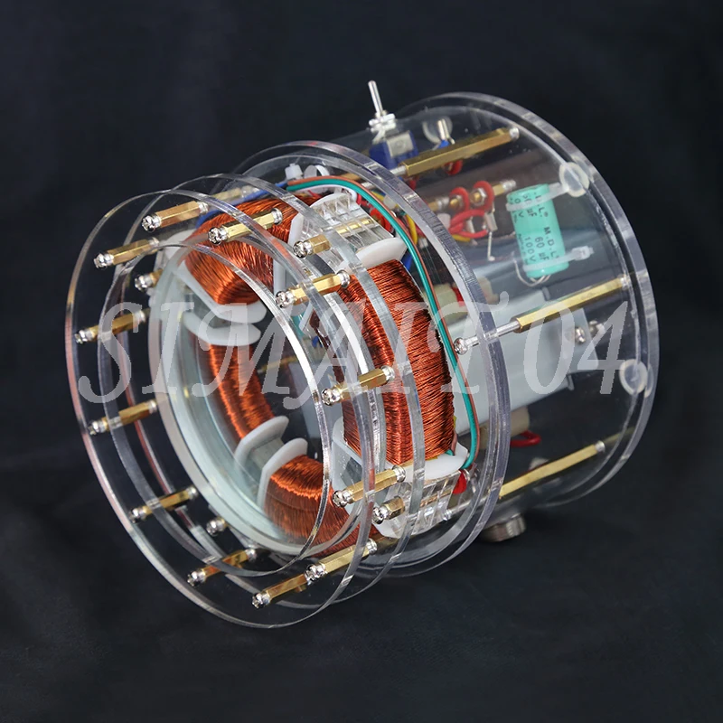 ملف تسلا صغير، المجال المغناطيسي الدوار، بيضة كولومبوس، ألعاب تعليمية لتزيين العلوم والتكنولوجيا