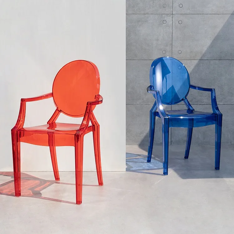 Acrylic Transparent Chair Dining Chair Home Crystal Stool Modern