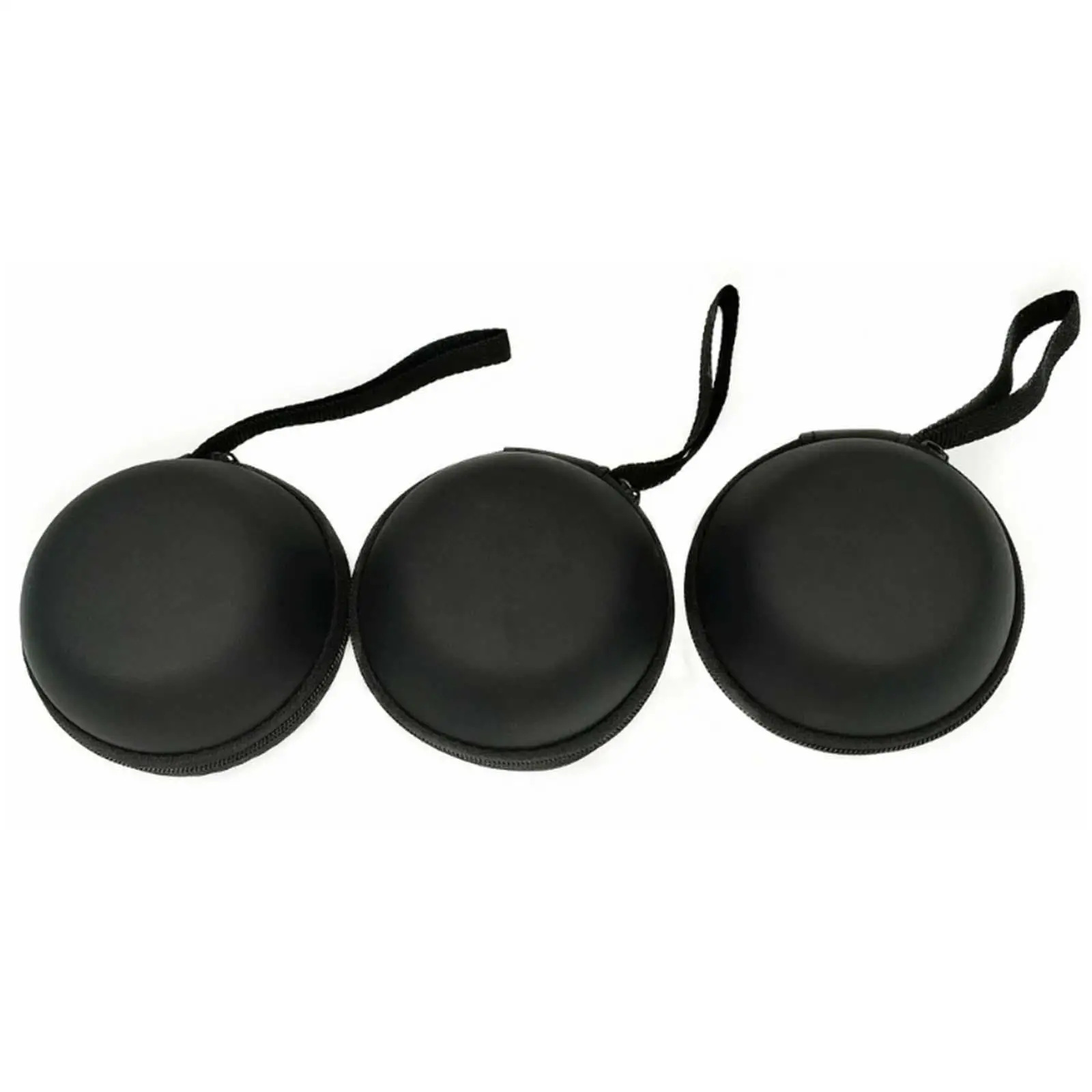 EVA Round Grip Ball Storage Carrying Case Zipper Pouch Wrist Strength Ball Holder for Outdoor Activities