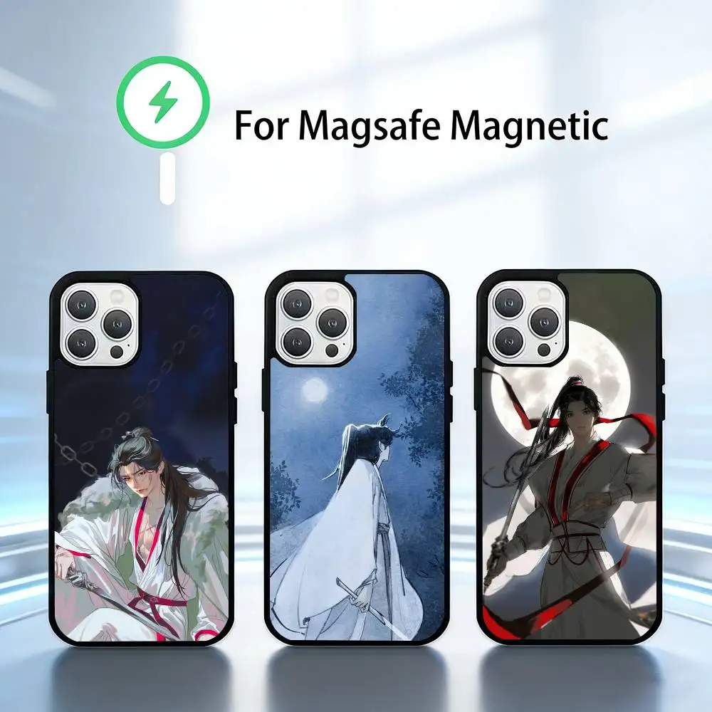

L-Lian hua lou Phone Case For iPhone17,16,15,14,13 Plus,Pro Max Magnetic For Magsafe Wireless Charging