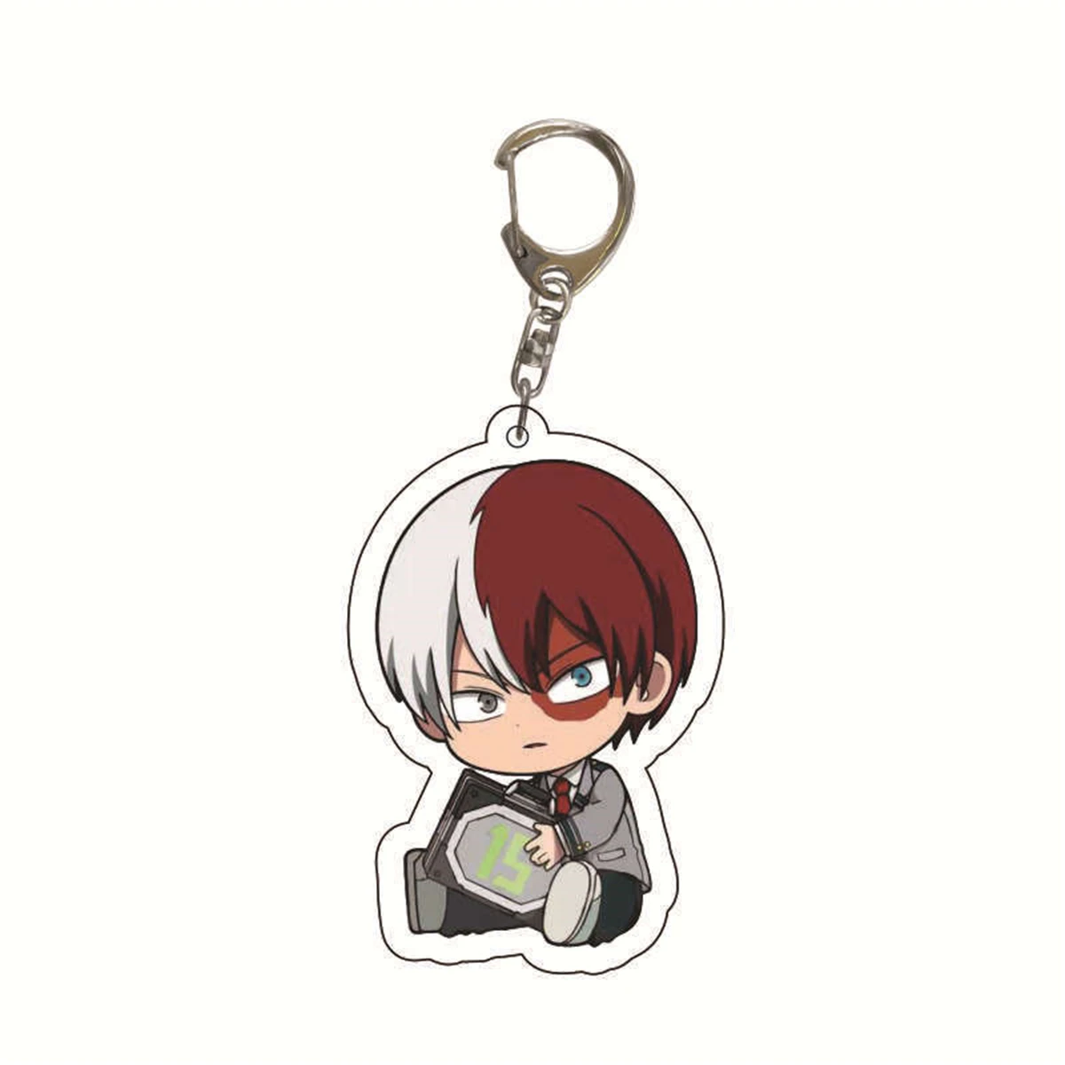 Anime Acrylic Keychain My Hero Academia Cartoon Character Pendant Suitable for Bags and Keys cosplay gifts Perfect Gift for Fans