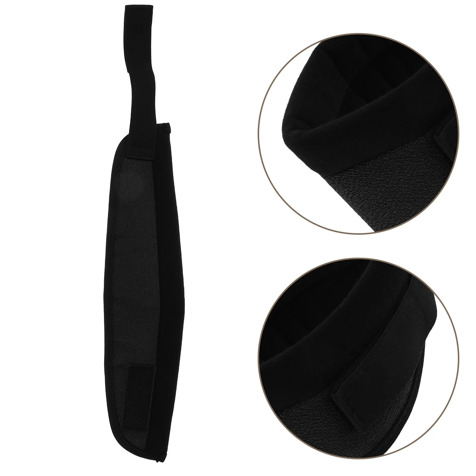 

Ice Hockey Neck Guard Adult High Elasticity Lightweight Protection Adjustable 30-40Cm Hockey Protective Gear for Intense