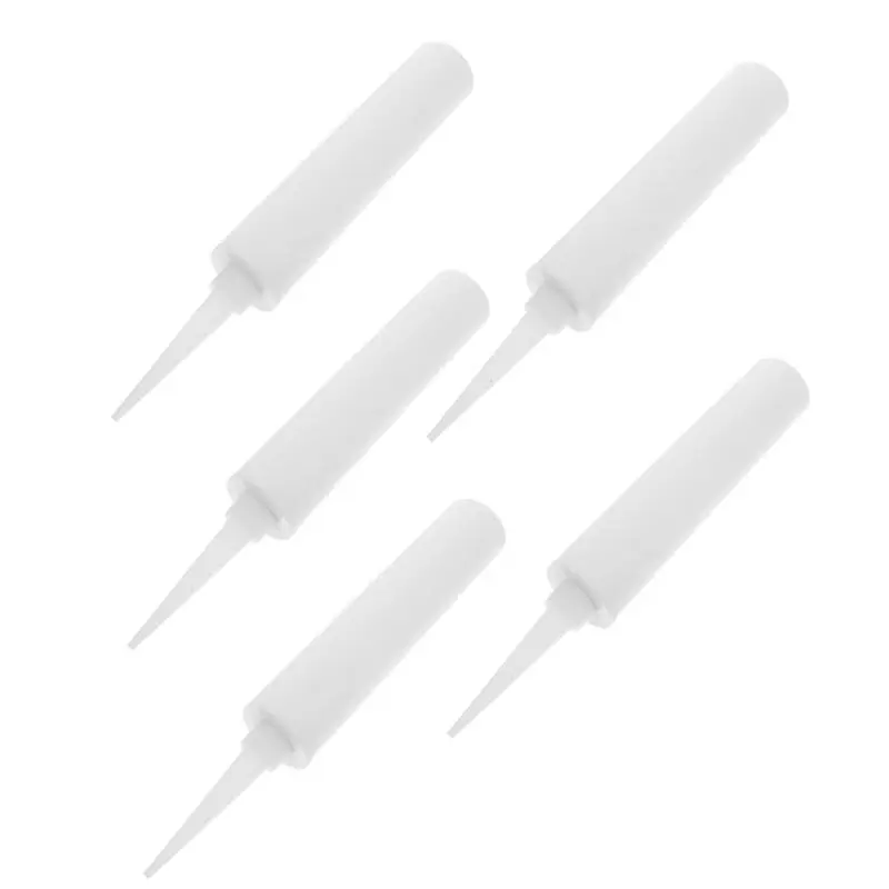 

Home DIY Project Kit: 5 Durable Plastic Nozzles For Latex Caulk - Leakproof & Easy To Clean-AS97