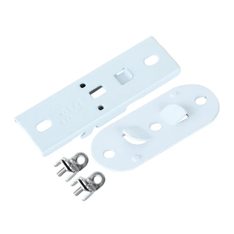 Processing custom electric curtain track accessories Mounting code top mounting bracket fixing card connector