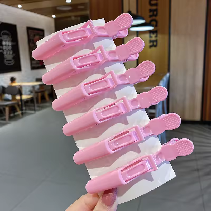 다채로운 악어 헤어 클립