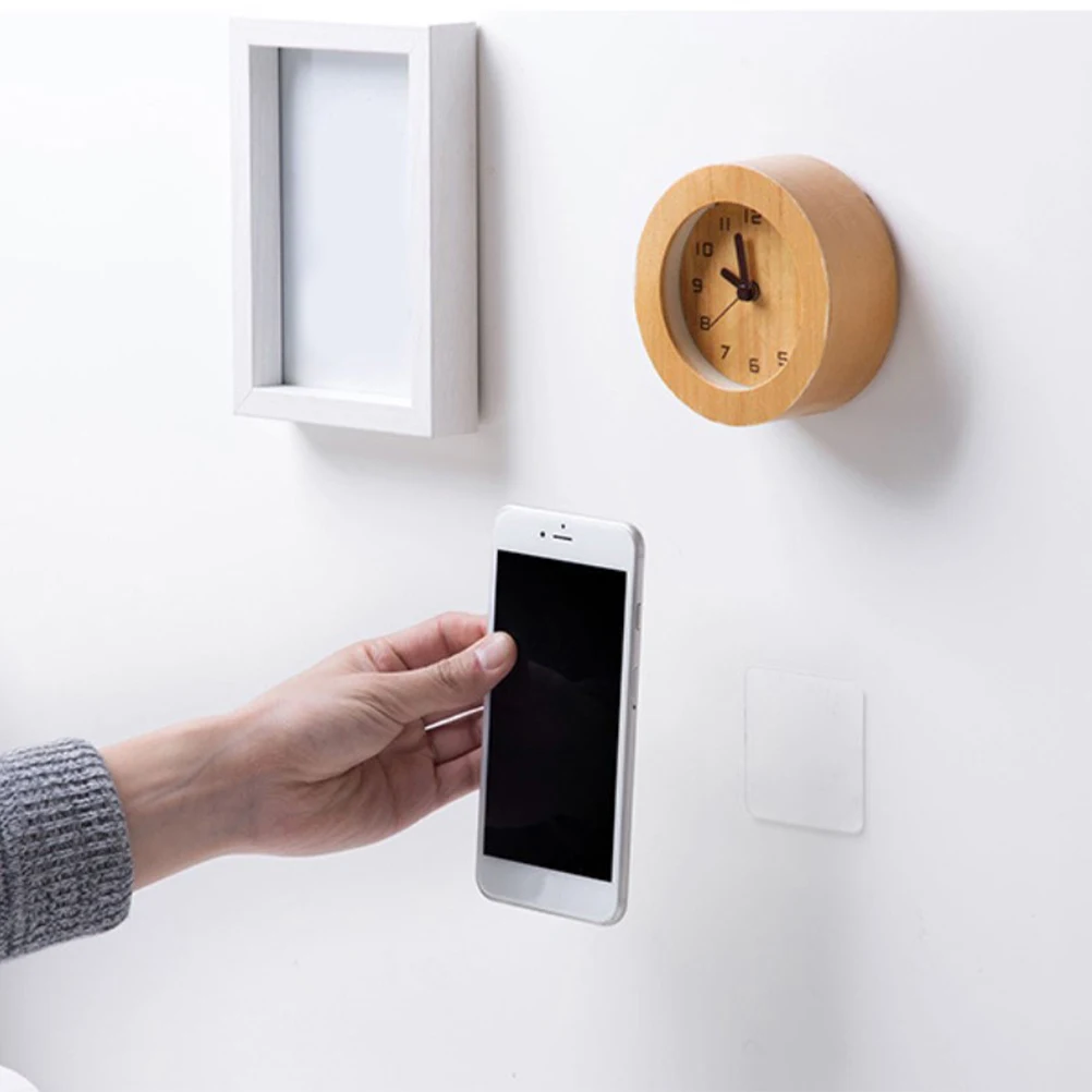 

20 шт. прочная нано-клейкая лента, прозрачная двусторонняя водонепроницаемая бесследная многоразовая наклейка для домашнего офиса, автомобиля, кухни