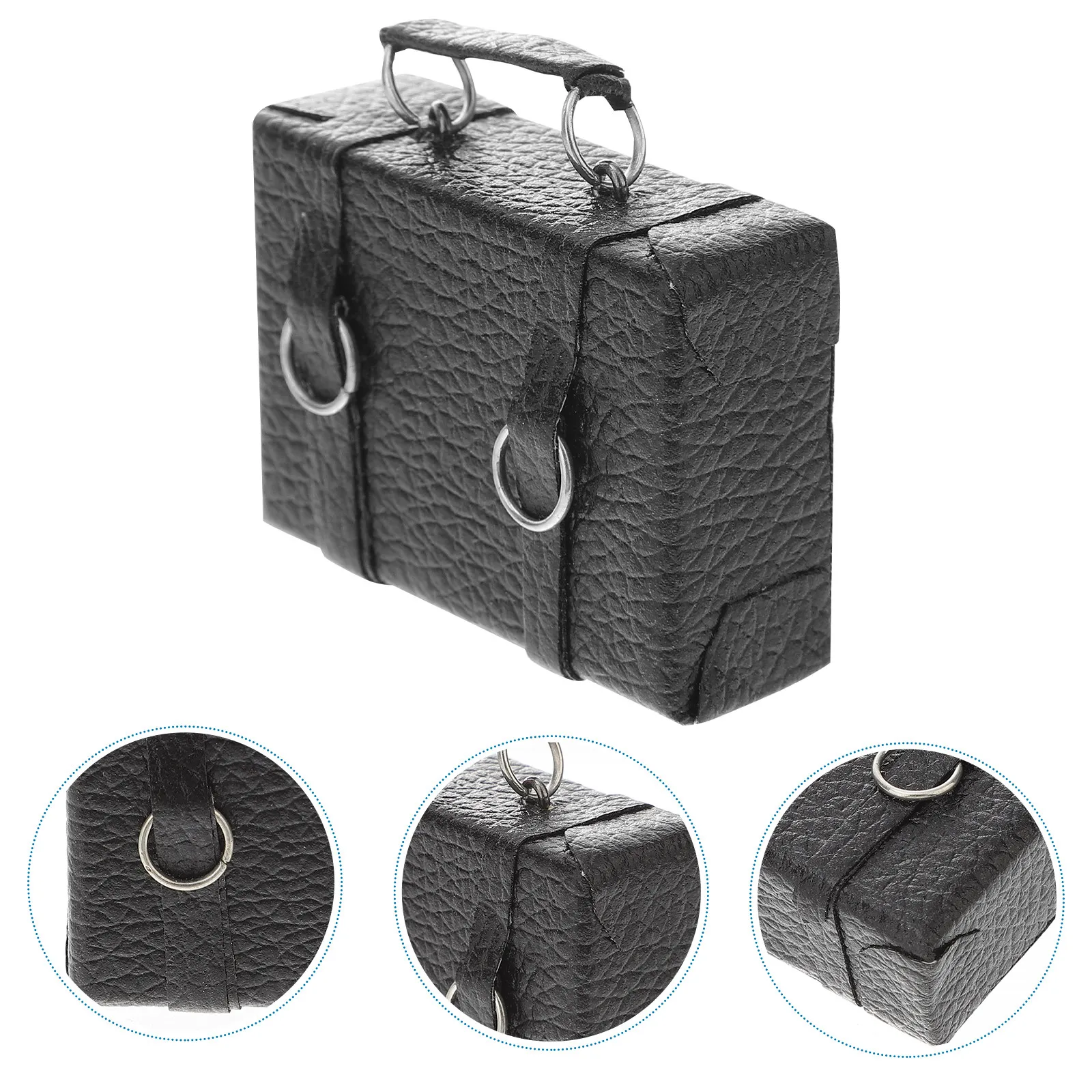 

Mini Suitcase Compact Size Surface Mini House Decor Realistic Design Micro-Scene Adornment Kids Room Decoration Gift