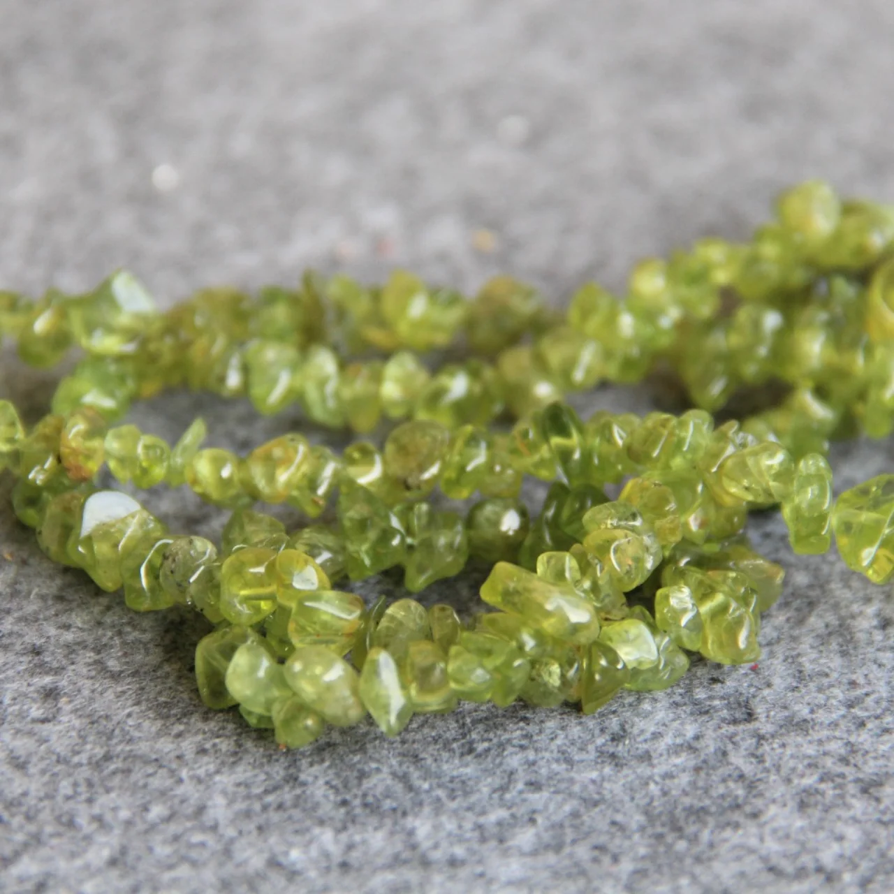 Necklace&Bracelet Irregular 4-8mm Natural Green Peridot Women Girls Gifts Round Loose Beads Jewelry Making Design Jewelry Beads