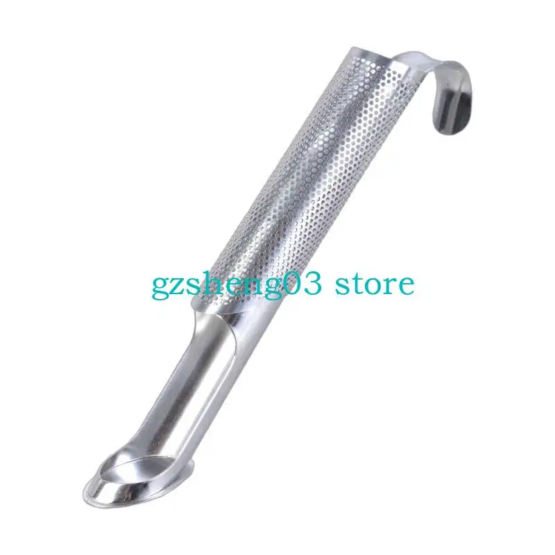 U75C Thép không gỉ Teas Infuser Hang Hang Tay cầm Lá lọc bằng bàn chải