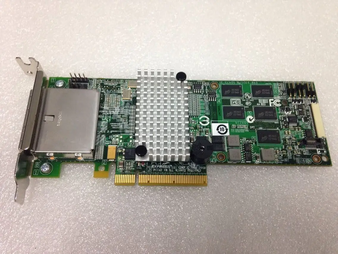 

RAID for LSI MegaRAID SAS 9280-8E 8 PORT 6Gb/s HBA 512MB CACHE PCIe