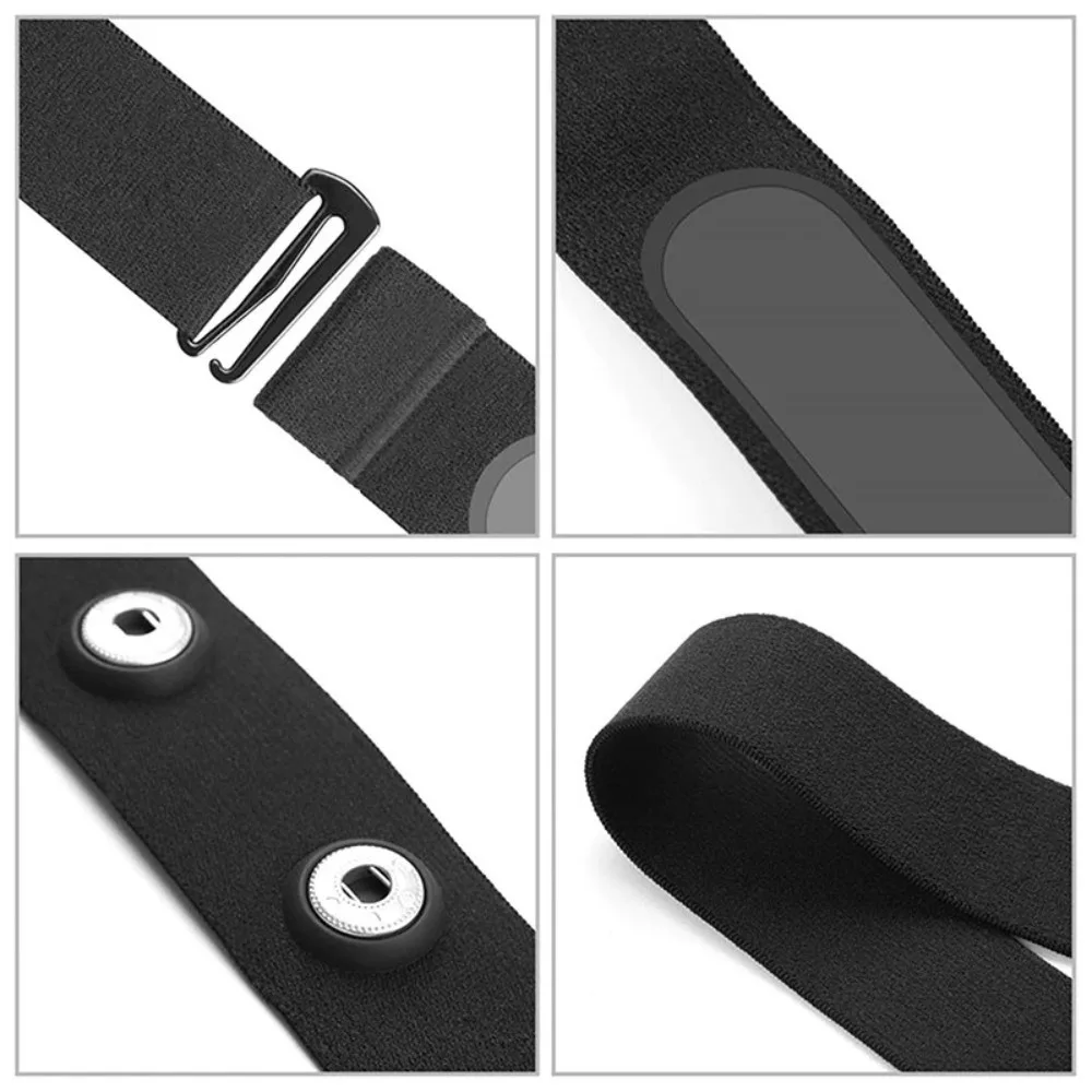 Solid Color Heart Rate Monitor Strap Soft Elastic Replacement Strap for Polar H7 H9 H10Garmin Wahoo Magene Coospo Transmitters