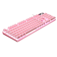 USB Wired Gaming Keyboard, 104 Keys Compatible with Windows Laptop/Computer/PC, Ergonomic Design, Office & Gaming Accessories