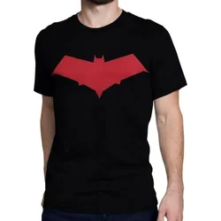 Red Hood Symbol Jason Todd T Shirt Black long or short sleeves