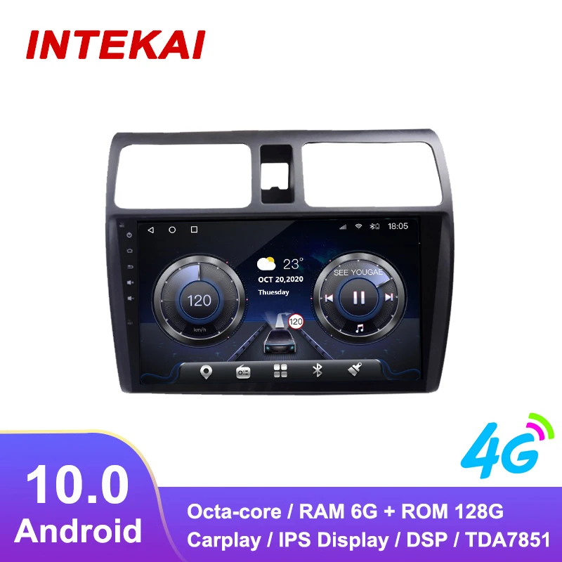 

9"Android 10.0 Car Radio GPS Navigation autoradio multimedia player for suzuki swift 2005 2010 head unit stereo