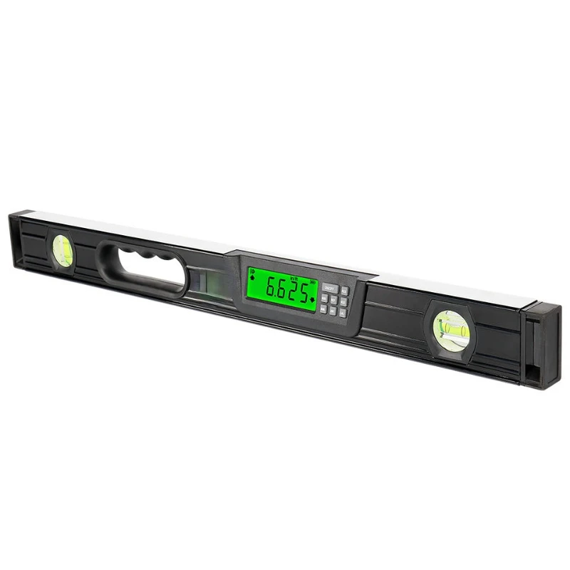 Digital Display Level Inclinometer 610mm Electronic Protractor Angle Finder With Magnets Edges Bubble  Test Tool