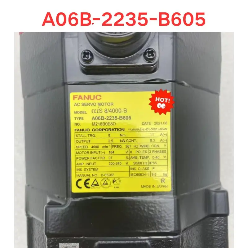 

Used A06B-2235-B605 electrical machinery Functional test OK Fast Shipping