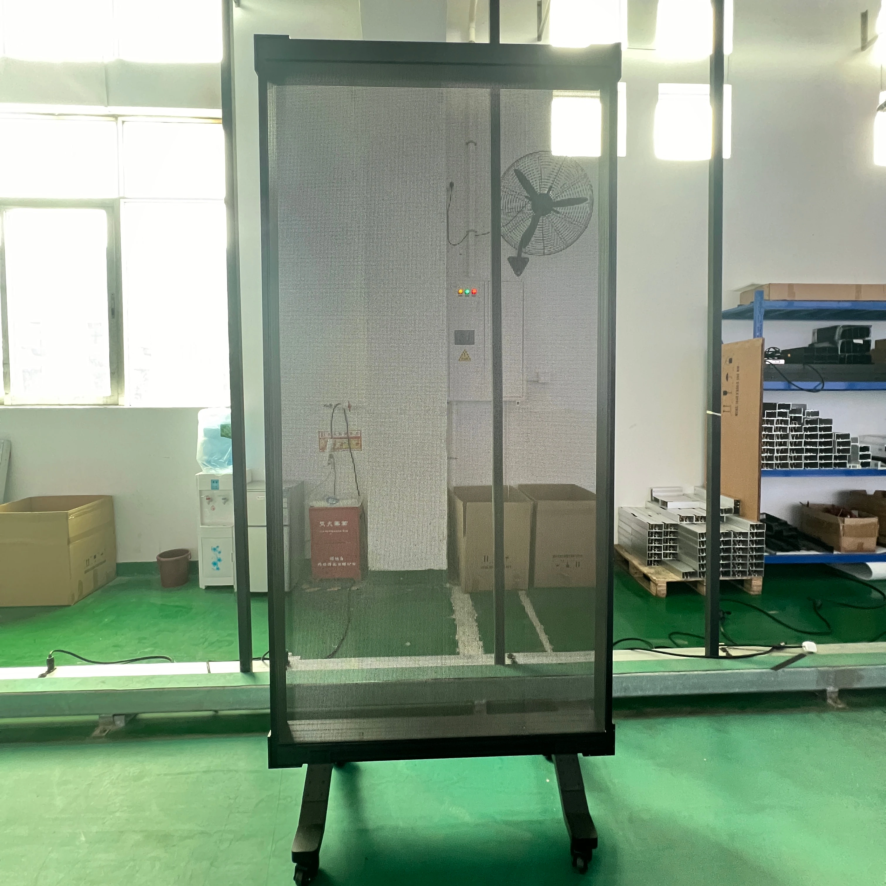 

Energy Saving Holographic Display Low Power Consumption Transparent LED Film Invisible Screen For 24/7 Airport Metro Advertising