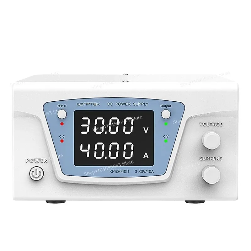 

WANPTEK KPS3020D/3030D DC Power Supply - Adjustable 30V 20A/30A Lab Grade Regulated Voltage/Current Source​