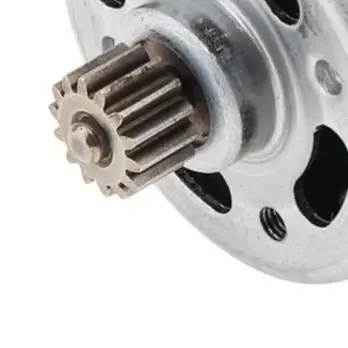 

1pc RS550 DC Motor 14 Teeth RS550 DC Motor 10.8V 12V 14.4V 16.8V 18V 21V 25V Electric Motor 25000 RPM Power Tool