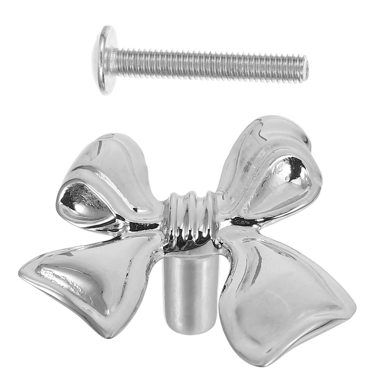 

1 pcs Handle Cabinet Silver Bow Dresser Knobs Knobs Vintage Drawer Pulls Bronze Silver Dresser Hardware Furniture Decor