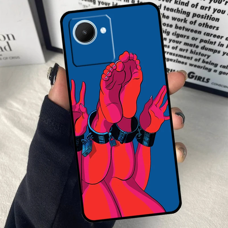 حار مايوه بكيني مثير ل Realme C75 C55 C71 C61 C53 C33 C63 C51 C65 C67 10 11 12 13 14 Pro Plus GT6 GT7 Pro Case