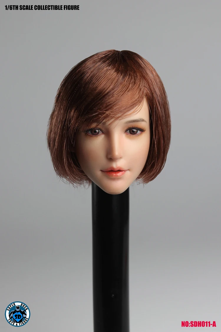 1/6 SDH011  Asian Head Sculpt Fit 12