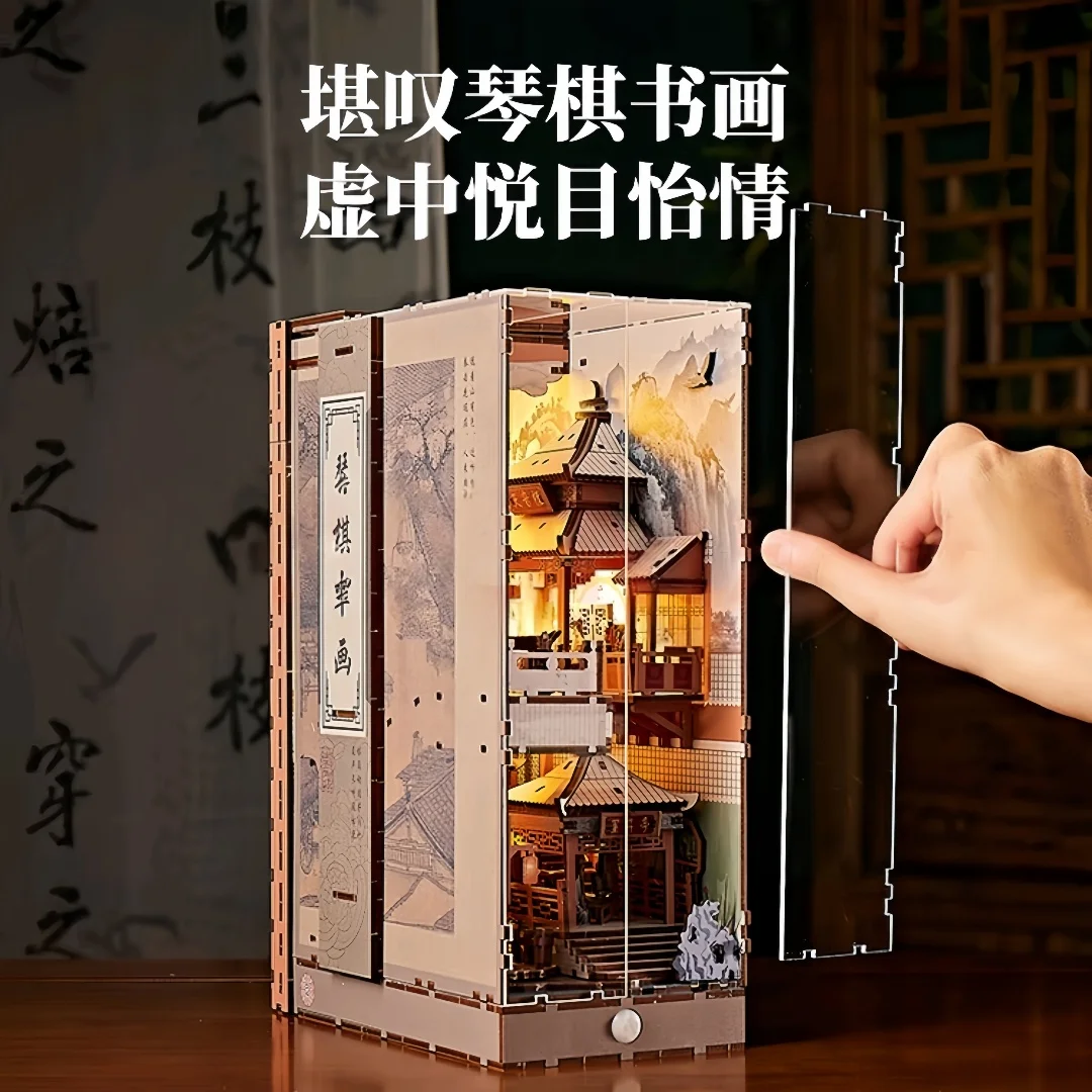 تجميع أضواء الاستشعار، وحامل الكتب، والألعاب المصنوعة يدويًا، والديكور المنزلي، ومكعبات البناء، والحلي، وهدايا عيد الميلاد #5