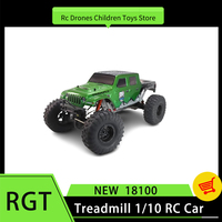 RGT 18100 Treadmill 1/10 Rc Car 4WD Reverse Transmission Drive Strong Crawler Car Model Simulation Electric Toy Cars Boy Gift