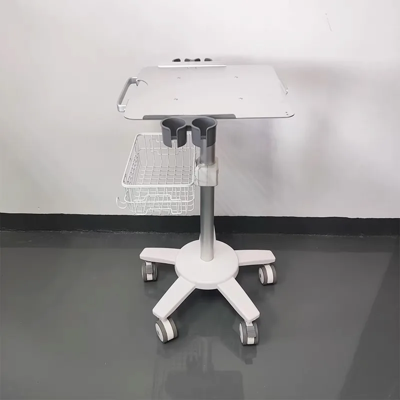 Factory direct portable medical B-ultrasound trolley ultrasonic color ultrasound trolley ECG high frequency electrotome trolley.