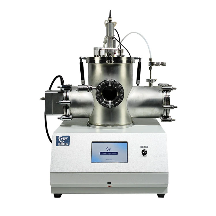 Single Target DC Magnetron Sputtering Coater for Optical Fiber
