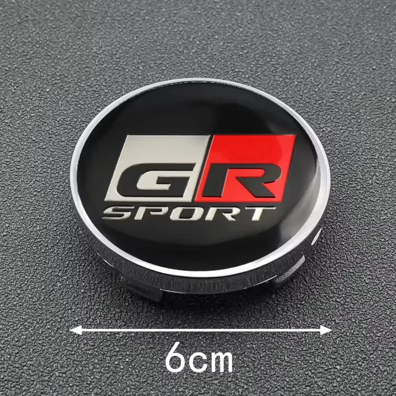 GR Emblem Wheel Center Cap Car Rims Hubcaps Cover for Ford fiesta Mercedes w212 Volkswagen golf Audi a3 a4 a6 Tesla wheel parts