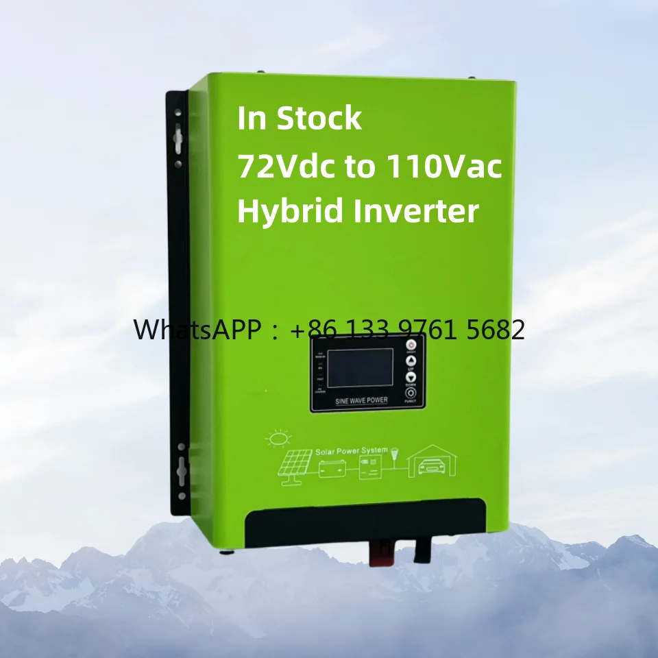 

2025 Hot SaleLimited Time Discount Pure Inwave 3000w Energy Hybrid Inverter 72v to 120v Inverter Power Inverter