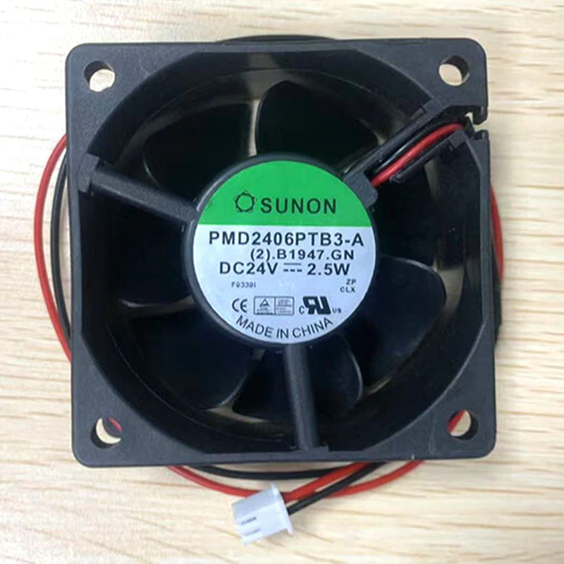 

HJY 1PC New PMD2406PTB3-A 24V 2.5W 2-wire cooling fan *ll