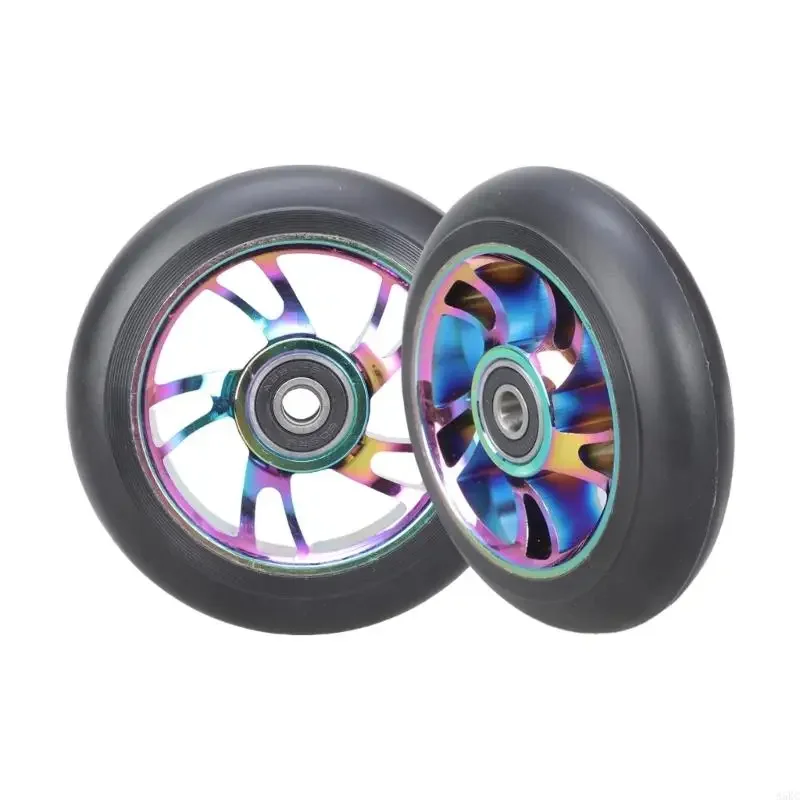 

2pcs High Performances Antiroust Roller Scooters скейтборды подшипники колес для открытых велосипедных аксессуаров