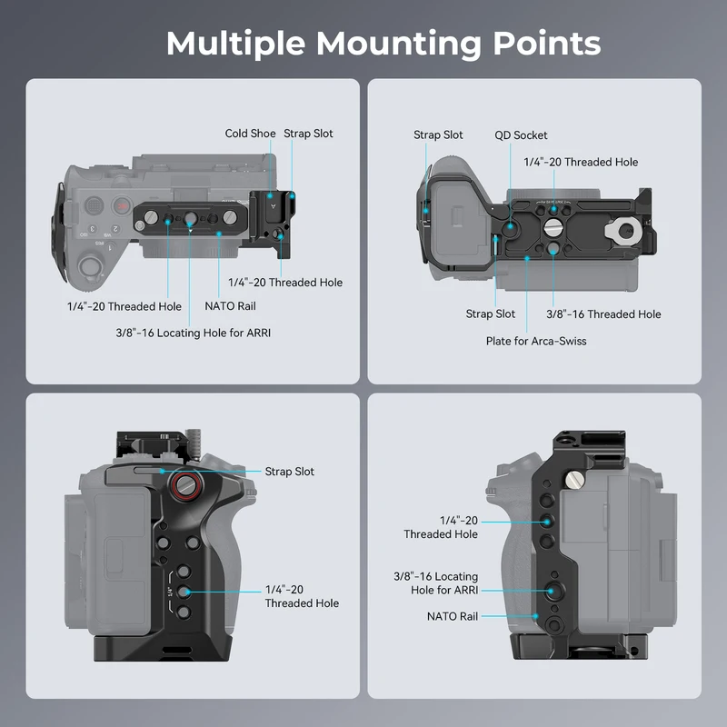 Gaiola SmallRig 4183 para Sony FX30 — foto 2