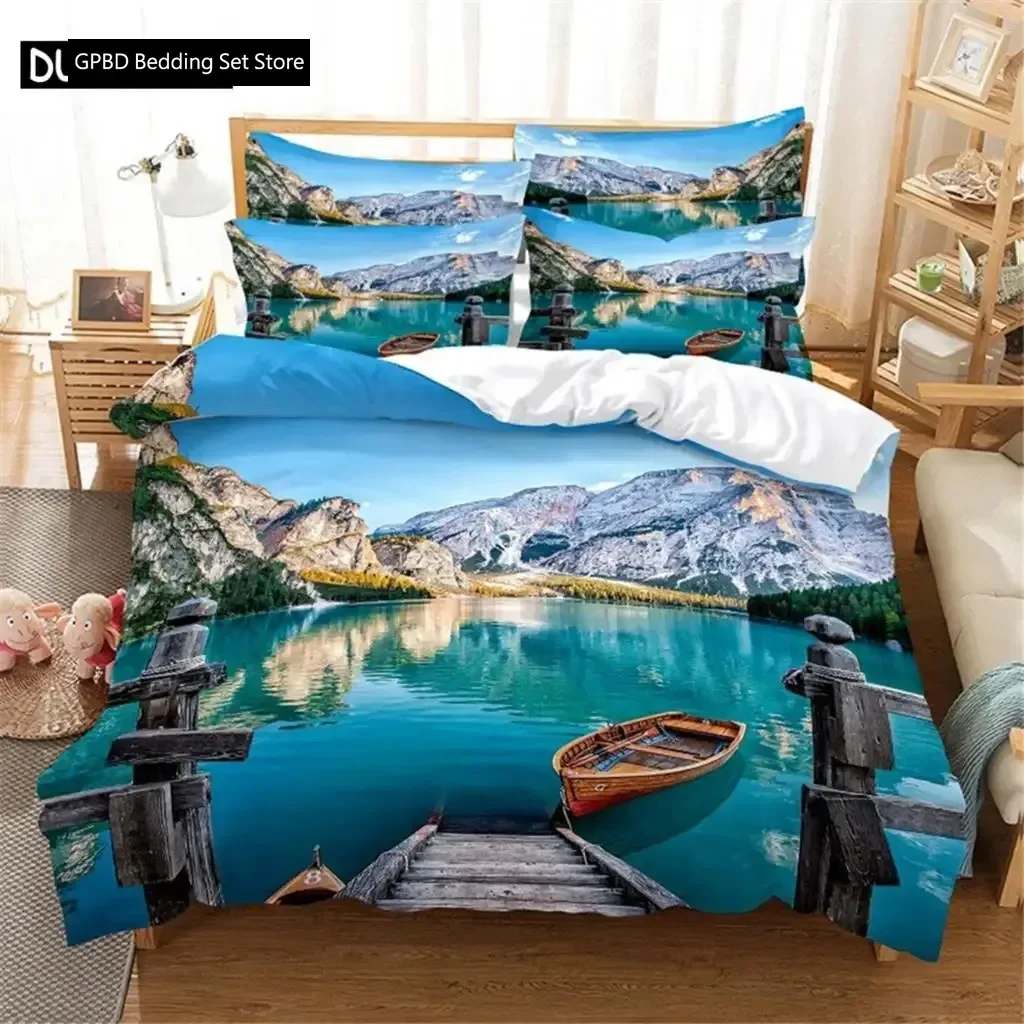 

3D Beautiful Comfortable Duvet Quilt Cover Pillowcase Bedding Set Children Bedroom Decoration Home Textile