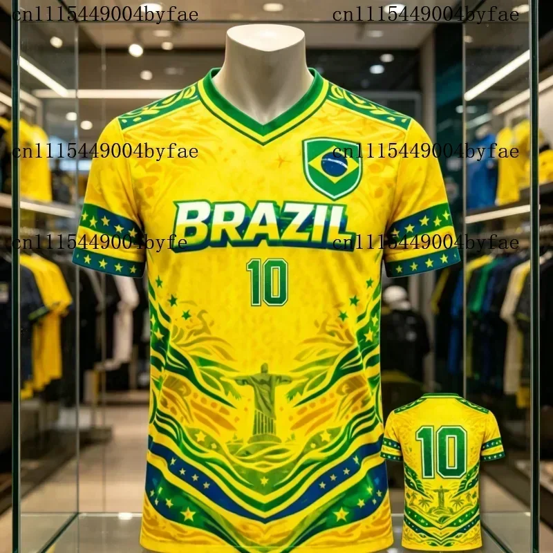 Brazil Soccer Team Fan Jersey 2026 - All Sizes