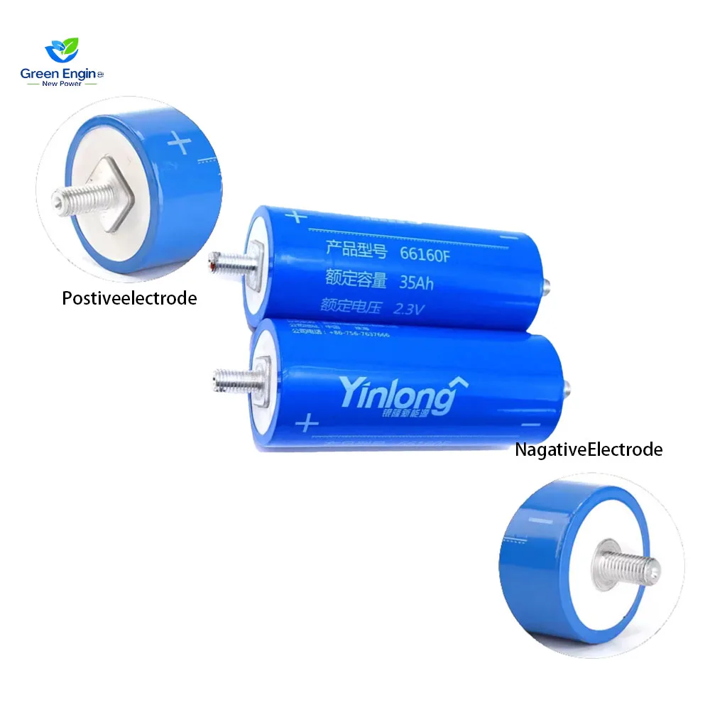 

Yinlong Replacement 2.3V 35Ah LTO Battery - Ultra - Long Life, 66160F, Great for Boat Audio Systems