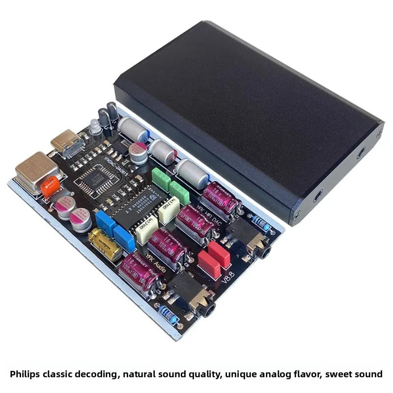 

TDA1305DAC декодер компьютер ноутбук USB декодирование аудиофильская звуковая карта HIFI мобильный телефон OTG PCM2706