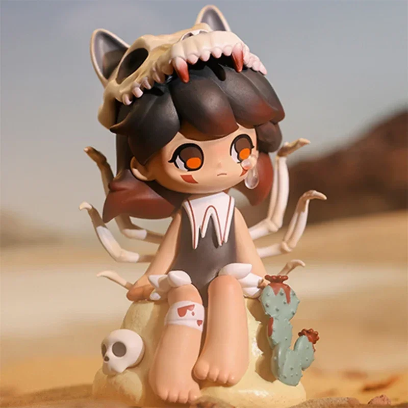 POP MART AZURA Natural Element Series Blind Box Toys Kawaii อะนิเมะแอ็คชั่นฟิกเกอร์เซอร์ไพรส์กล่องลึกลับตุ๊กตาสาวของขวัญ